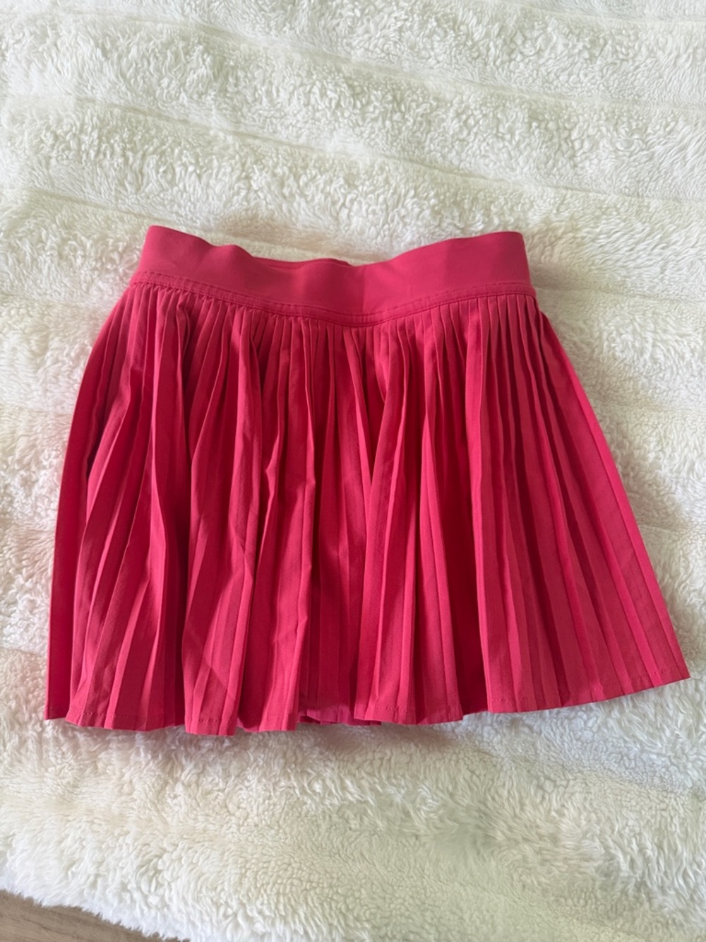 lululemon athletica Pleated Hot Pink Mini Skirt